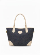 Peacock Harris Tweed & Leather Handbag