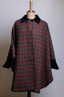 Ladies Harris Tweed Cape - Style 01